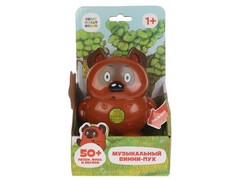 Музыкальная игрушка на бат. «Винни-Пух» (свет, 50 песен, фраз, звуков) 20*12*9 см в кор. HT1144-R