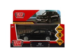 Технопарк. Машина «INFINITI QX70» металл. инерц. 12 см (открыв. двери, багажник) черный
