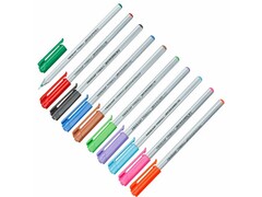 Набор ручек шариковых "MY-TECH" 0,7 мм 10 цветов