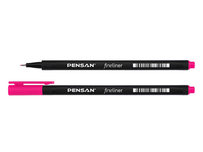 Купить оптом Линер "PENSAN FINE LINER" 0,4 мм БОРДОВЫЙ (10шт/уп) в Луганске