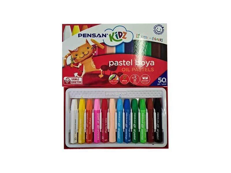 Купить оптом Набор пастели "PENSAN KIDZ" 12 цветов в Луганске