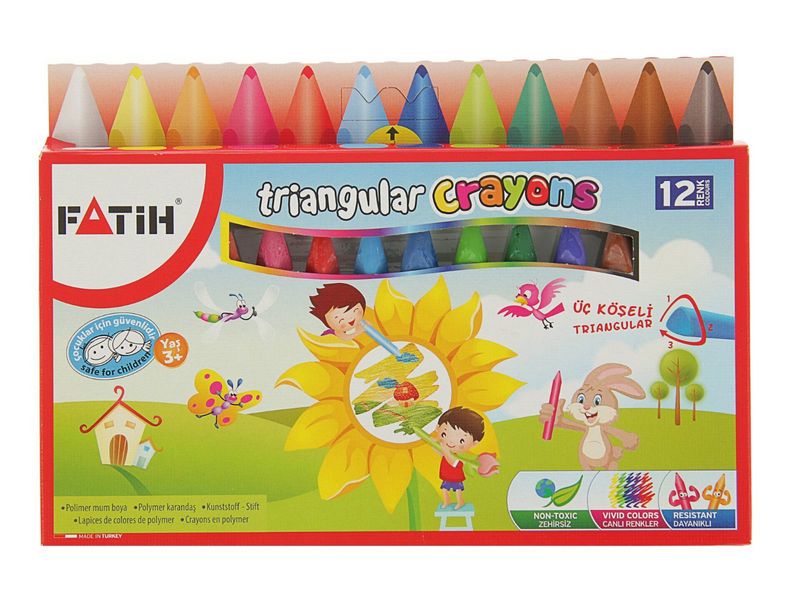 Купить оптом Набор пастели масляной "FATIH" 12 цетов в Луганске