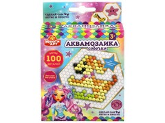 72060 [100-AQUAMOS-10]Аквамозаика 10*10 см «Собачка» более 100 дет.