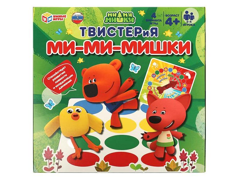 Напольная игра «Твистерия. Ми-ми-мишки» в кор.