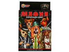 72240 []Настольная игра «Мафия. Корпорация собак» 18 карточек в кор.
