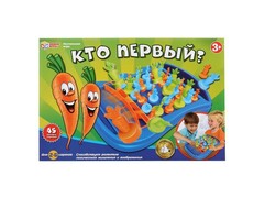 72257 []Настольная игра "Кто первый?" 45 эл. в кор.