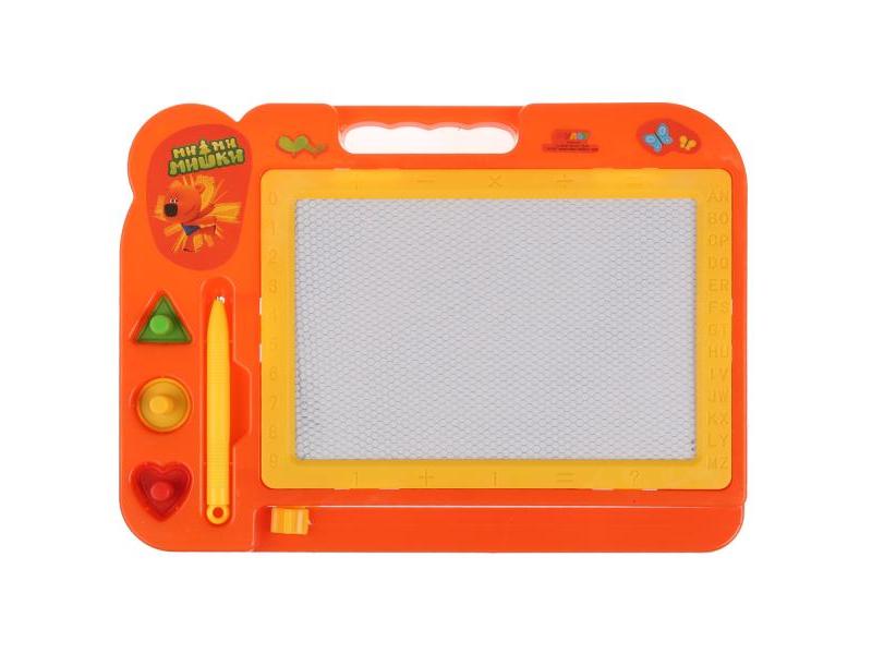 Доска магнитная для рисования «Ми-ми-мишки» с печатями 27*20 см в пак. B1703187-MIMI