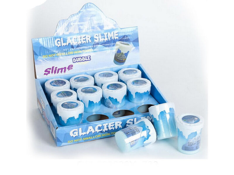 Слайм двухцветный 6 см (12шт/уп) 733