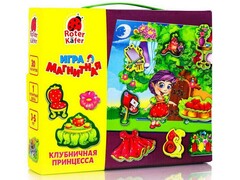 72965 [RK2060-03]Игра магнитная "Клубничная принцесса" 31 дет. в кор.