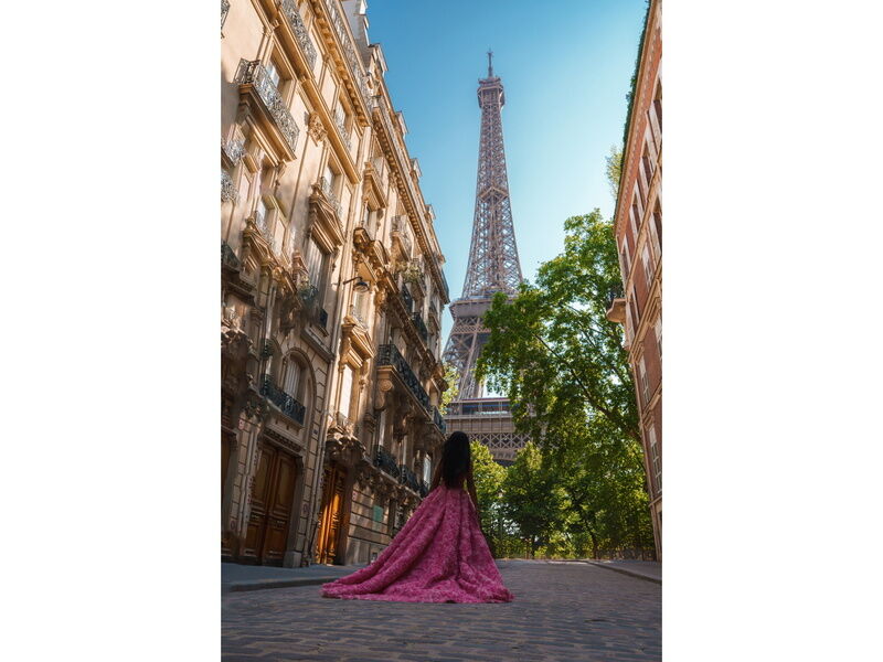 Купить оптом Холст с красками 40х50 см по номерам. НАВСТРЕЧУ ПАРИЖУ в Луганске