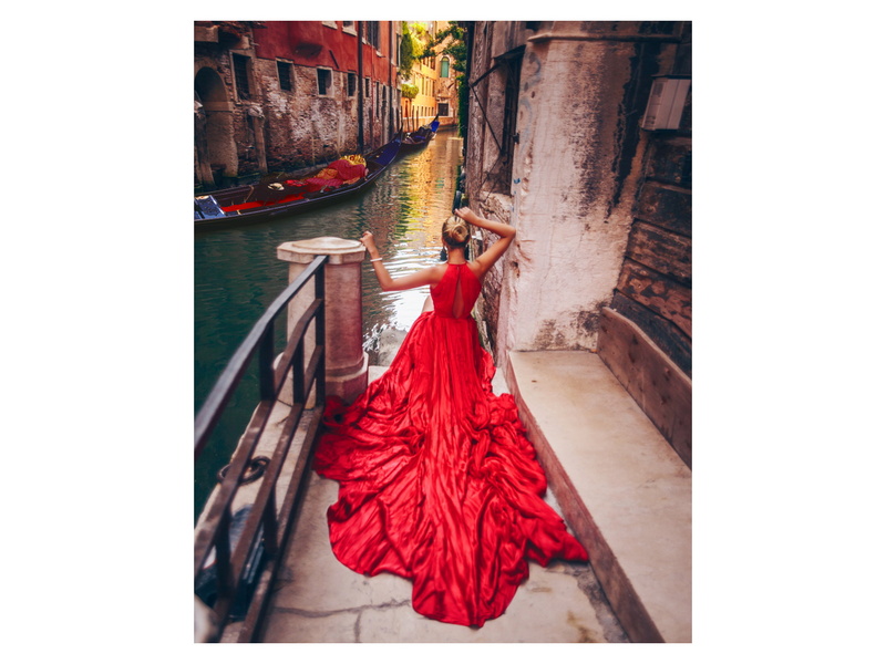 Холст с красками 40х50 см по номерам. ФОТОСЕССИЯ В ВЕНЕЦИИ