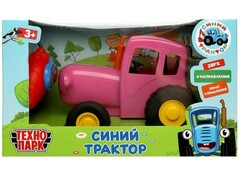 73201 [BLUTRA-20RCS-PK]Трактор 20 см на р/у на бат. «СИНИЙ ТРАКТОР. МИЛА» (звук) в кор. BLUTRA-20RCS-PK