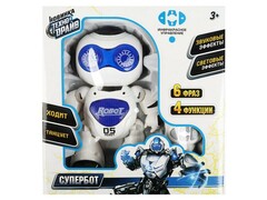 73276 [B2021721-RS]Робот интерактивный на р/у на бат. (свет, звук, движение) 25*26*9,5см в кор. B2021721-RS