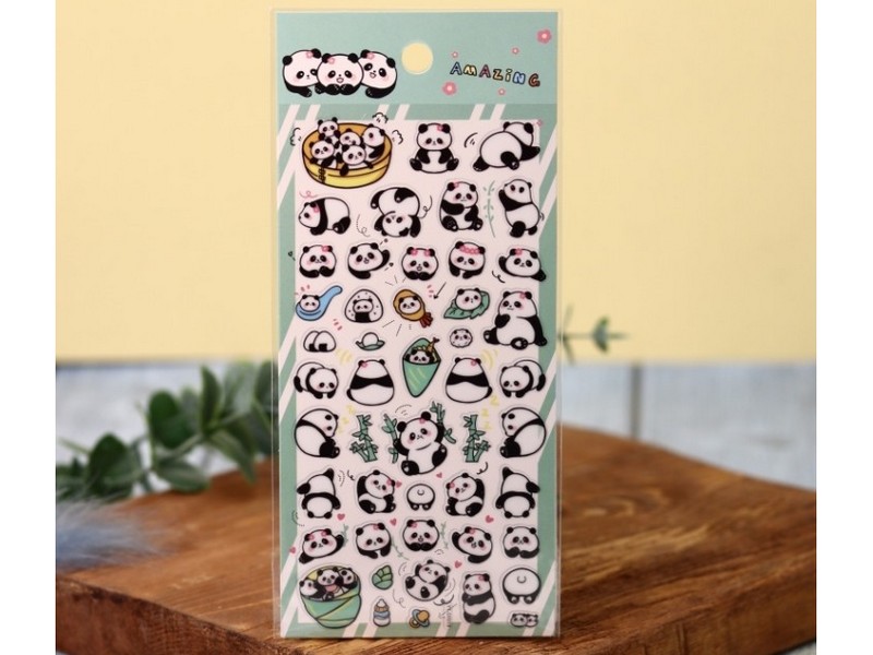 Наклейки "Cute panda"