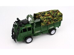 73529 [2070079]Машина 26 см инерц. "Военная" 26,5*9*12 см в пак. 2070079