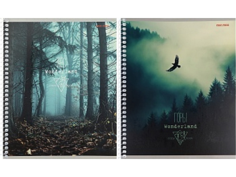 Тетрадь 48л КЛЕТКА «МИСТИЧЕСКАЯ ПРИРОДА» (спираль)