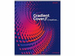 73753 [80-4924]Тетрадь 80л КЛЕТКА «КРАСНО-СИНЯЯ АБСТРАКЦИЯ» (гребень, цвет. мелов. обл.)