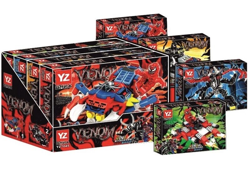 Конструктор «ВЕНОМ» 188-193 дет. в кор. YZ7045