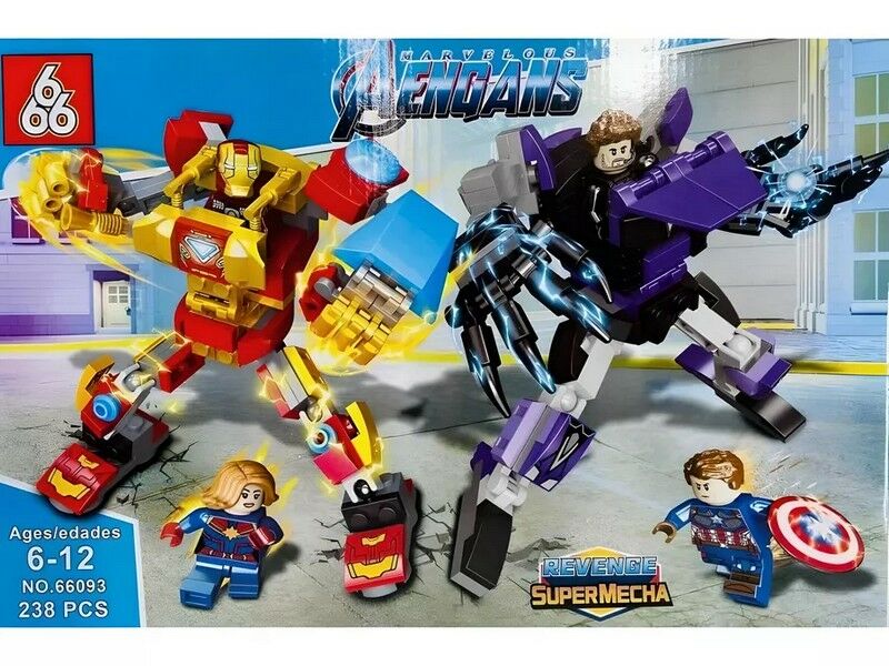 Купить оптом Конструктор «МСТИТЕЛИ. БИТВА» 238 дет. в кор. 66093 в Луганске