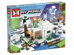 73849 [MG828]Конструктор "MY WORLD" 455 дет. в кор. MG828