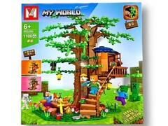73850 [MG286]Конструктор "MY WORLD" 1106 дет. в кор. MG286