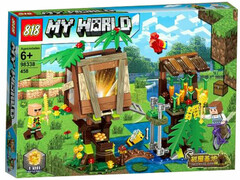 73851 [98338]Конструктор "MY WORLD" 458 дет. в кор. 98338