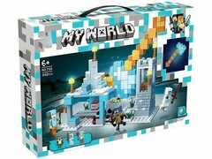 73858 [786]Конструктор "MY WORLD" 442 дет. в кор. 786