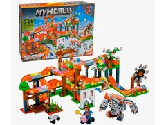 73859 [LB323]Конструктор "MY WORLD" 578 дет. в кор. LB323