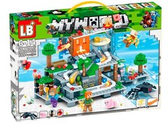 73862 [LB1101]Конструктор "MY WORLD" 588 дет. в кор. LB1101