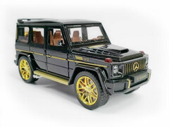 74000 [24611]Машина инерц. металл. «Mercedes Gelandewagen» 1:24 (свет, звук, открыв. двери, багажник, капот)