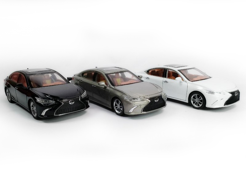 Машина инерц. металл. «Lexus» 1:24 (свет, звук, пар, открыв. двери, багажник, капот)