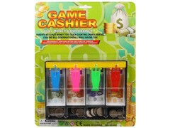 74068 [30303O]Деньги игровые для кассы с лотком 32*26 см на планшете 30303O