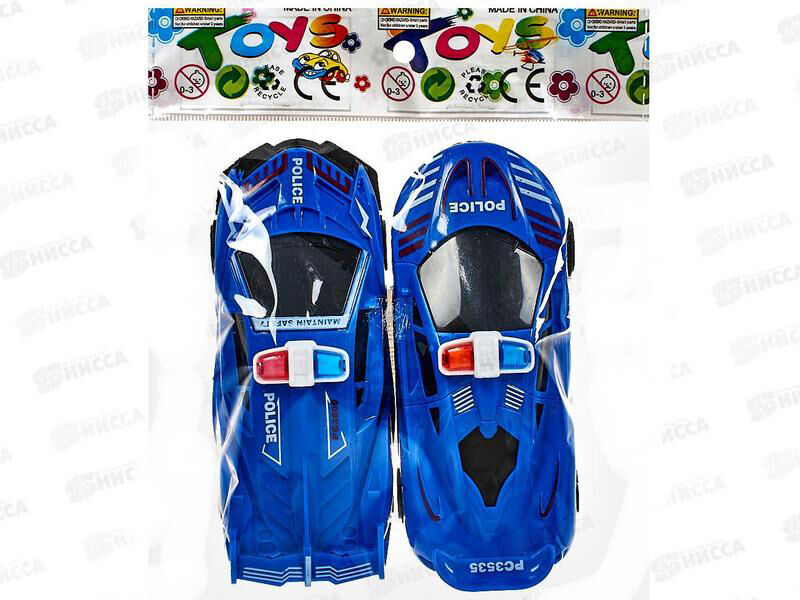 Купить оптом Набор машин инерц. "Полиция" 13 см 2 шт в пак. Y26345004 в Луганске