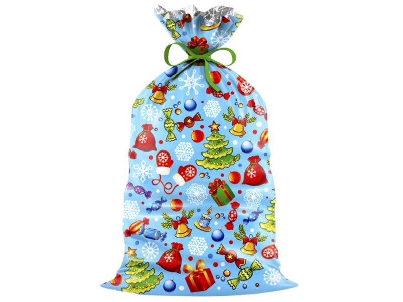 Купить оптом Пакет фольгированный «КОНФЕТЫ» 25*40см в Луганске