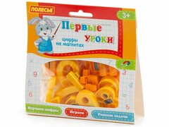 Набор "Первые уроки" на магнитах 20 цифр + 10 математических знаков в пакете