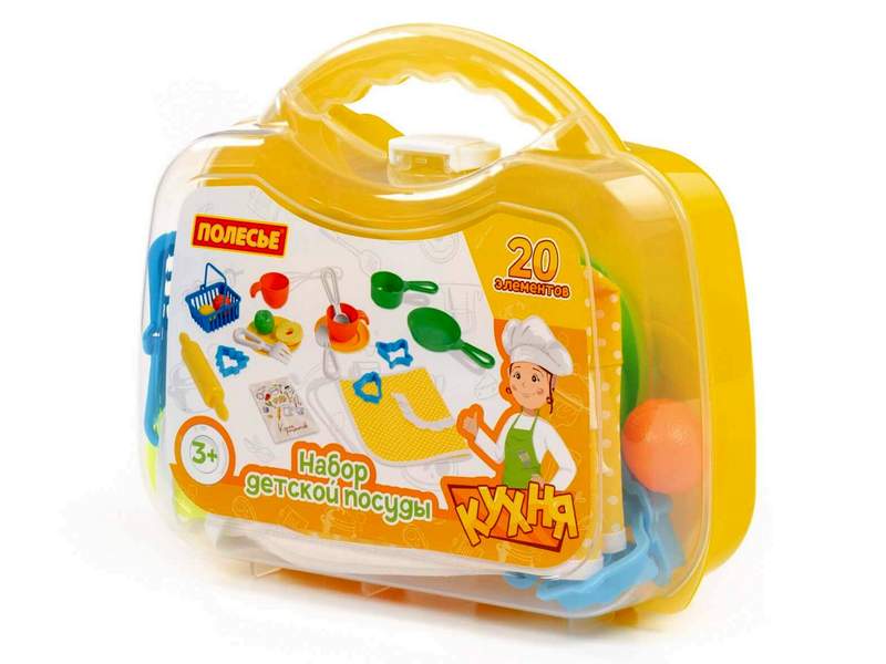 Купить оптом Набор посуды 20 эл. в чемоданчике малом в Луганске