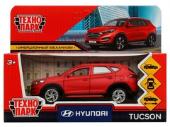 74456 [TUCSON-12FIL-RD]Технопарк. Машина «HYUNDAI TUCSON» металл. инерц. 12 см (открыв. двери, багажник) красный