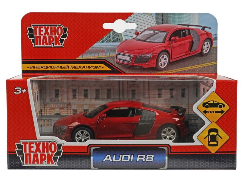 Технопарк. Машина «AUDI R8» металл. инерц. 11 см (открыв. двери)