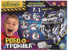 74488 [1312Z094-RU]Робот-конструктор 7 в 1 интерактивный на солнечной батарее 24*18*6,5 см в кор.