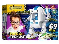 74491 [11912B043-RU]Робот-конструктор интерактивный на бат. 69 дет. 34*24*9 см в кор.
