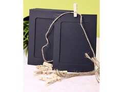 Крафтовые фоторамки «Classic» black 11,5*15,5 см