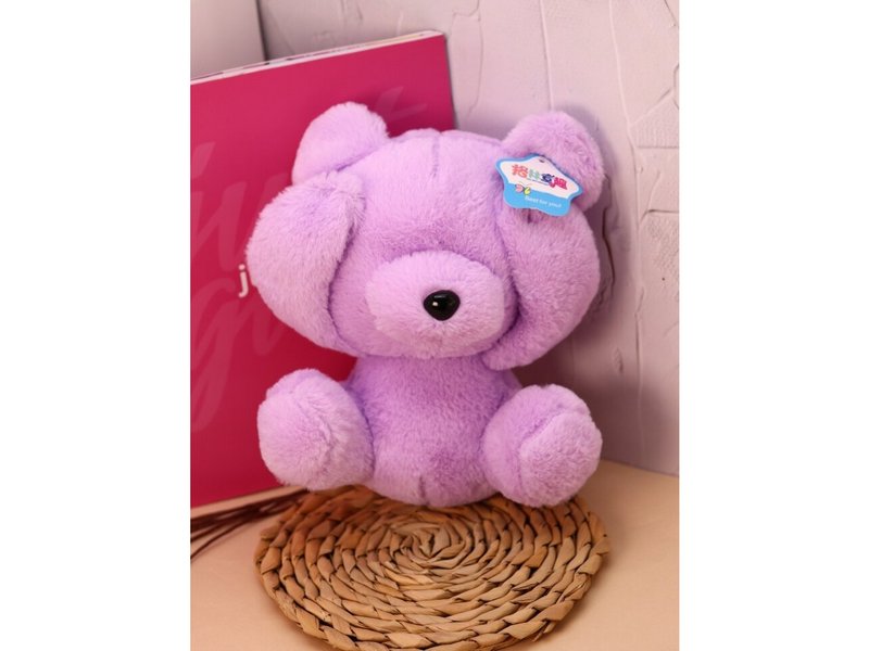 Мягкая игрушка "Plush bear" violet 20 см