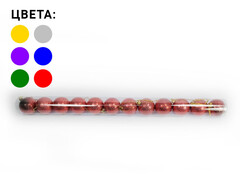 75226 [Т-505-2]Набор елочных шаров 4 см (12шт/уп) ЦВЕТА АССОРТИ Т-505-2