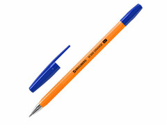 75370 [143448]Ручка шариковая «BRAUBERG. M-500 ORANGE» оранжевый корпус 0,7 мм СИНЯЯ (50шт/уп)