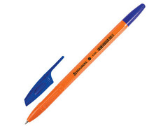 75373 [142409]Ручка шариковая «BRAUBERG X-333 Orange» оранжевый корпус 0,7 мм СИНЯЯ (50шт/уп)