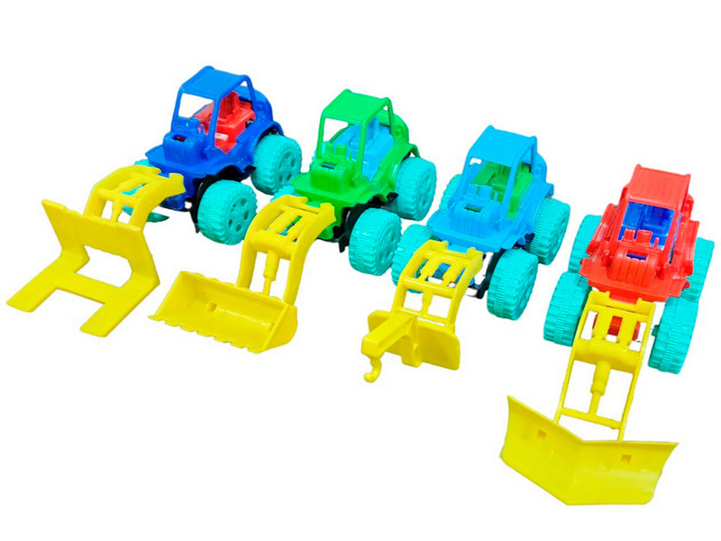 Купить оптом Строительная машина 9 см в пак. TB-147 в Луганске