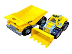 Набор машин самосвал и грейдер 24 см в сетке TB-175