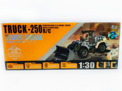 75623 [QH814-1D]Экскаватор на р/у на бат. (свет) 30*11*12 см в кор. QH814-1D