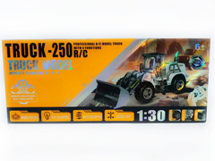75624 [QH814-3D]Трактор на р/у на бат. (свет) 30*11*12 см в кор. QH814-3D