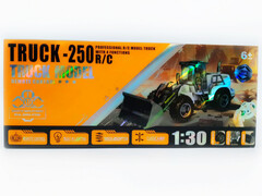 75625 [QH814-5D]Трактор на р/у на бат. (свет) 30*11*12 см в кор. QH814-5D